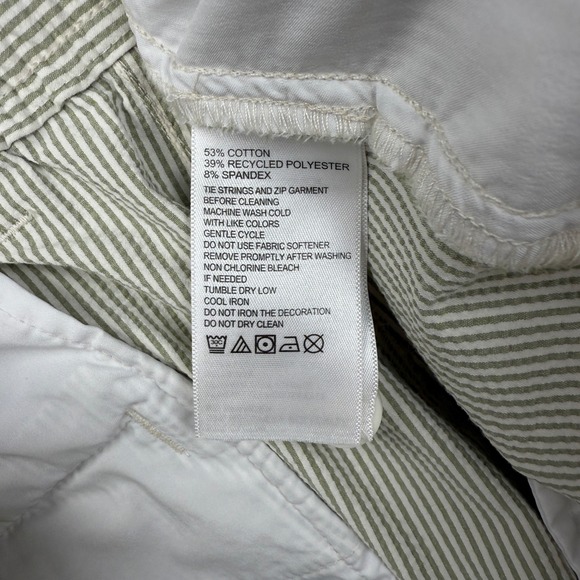 Tommy Bahama Nova Wave Sand Stripe 9 Shorts Mens XL Palm Green ST890044 New - Picture 11 of 13